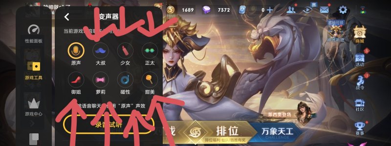 怎么设置王者荣耀启动声音，王者荣耀声音设置