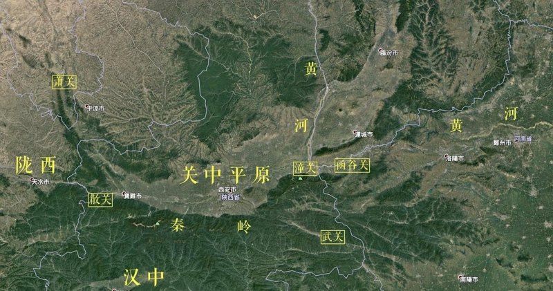 从地理看中国历史，中国历史地理地图
