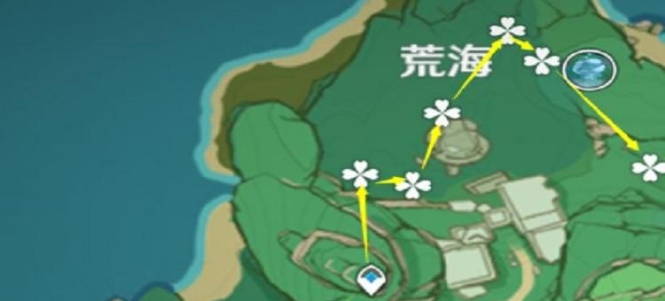 绣球原神收集路线，原神攻略绣球
