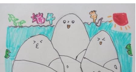 我们的节日端午节手抄报_简笔画画端午节手抄报