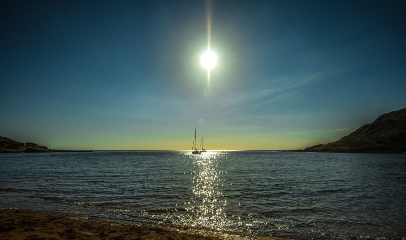 海边夕阳文案高级感短句，喜欢大海夕阳的句子说说