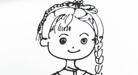 简笔画(1)——一笔画小鸟,常用英语口语对话简笔画