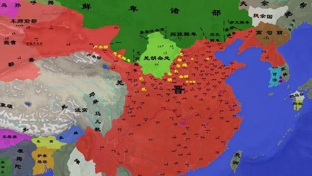 西晋后面又是什么朝代_晋朝之后历史演变