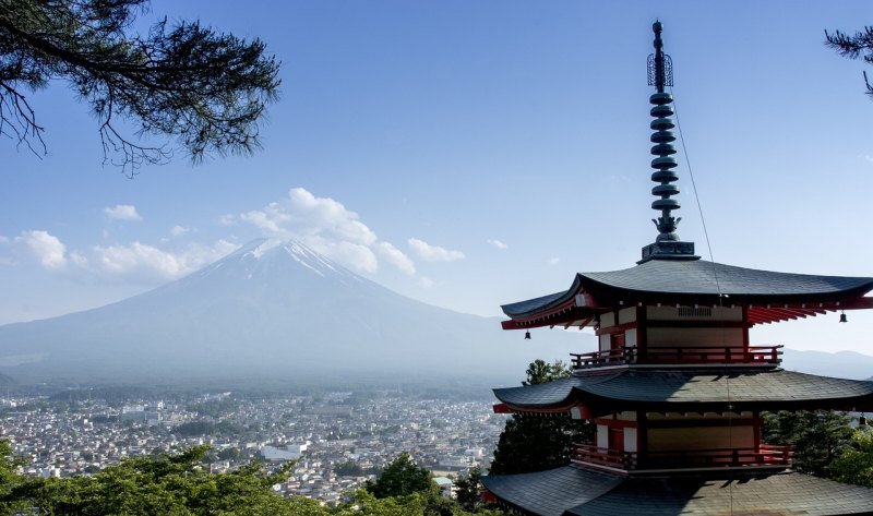 飞东京坐哪边能看到富士山,中日旅游