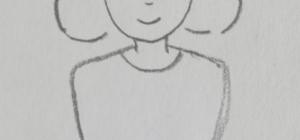 人物简笔画小女孩简笔画怎么画_怎么画古代很有风骨的古人屈原卡通儿童简笔画 - 华夏历史