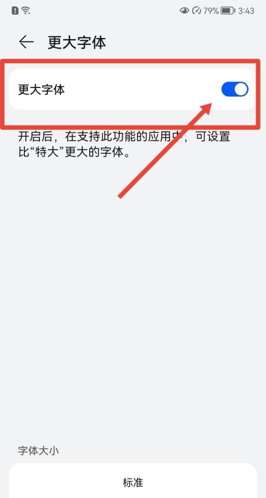 怎样放大手机字体，手机大字体