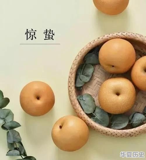 惊蛰为什么要吃梨 - 华夏历史