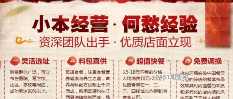 手里有15-20万，想加盟一个小吃店，有没有好的推荐？谢谢