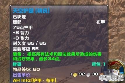 魔兽世界怀旧服：法师单刷黑石塔下层老1“天空护腿”算BUG吗？具体如何操作 - 华夏历史