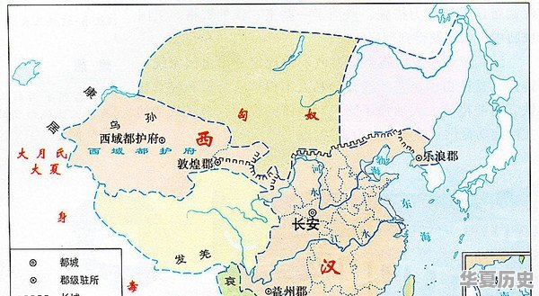 中国历代国土，在东西南北方向，都曾达到过哪里 - 华夏历史