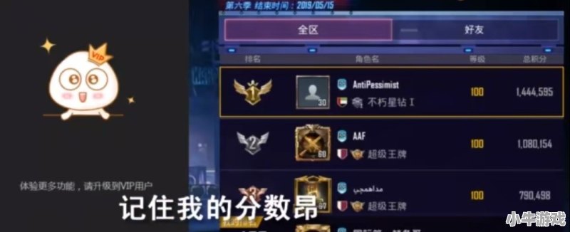 充值最多的和平精英是哪个 - 小牛游戏