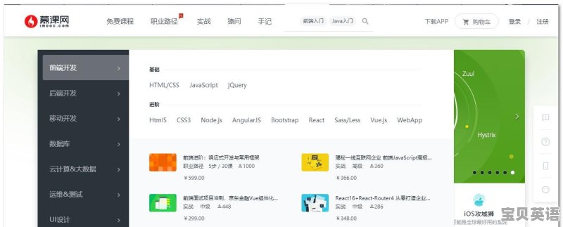 哪里有计算机课程的试听 - 宝贝英语