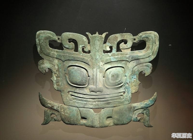 三星堆铜人面具介绍 - 华夏历史