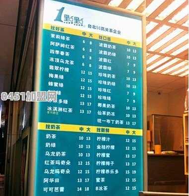 奶茶有哪些品牌加盟