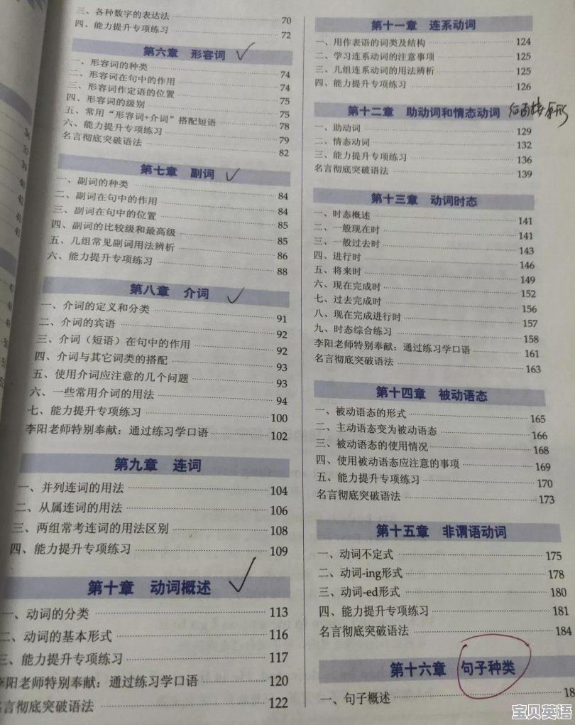 英语语法大全句型 - 宝贝英语