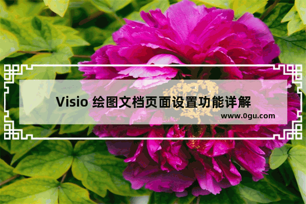 Visio 绘图文档页面设置功能详解