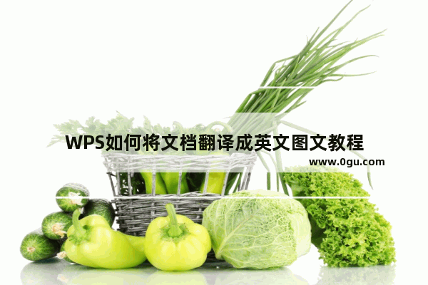 WPS如何将文档翻译成英文图文教程
