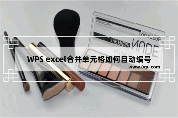 WPS excel合并单元格如何自动编号，你知道吗？