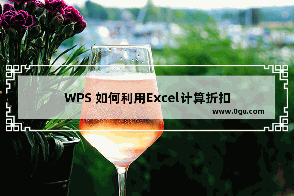 WPS 如何利用Excel计算折扣