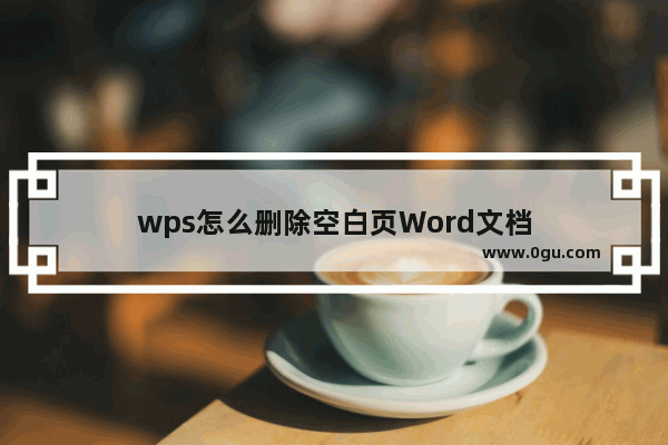 wps怎么删除空白页Word文档