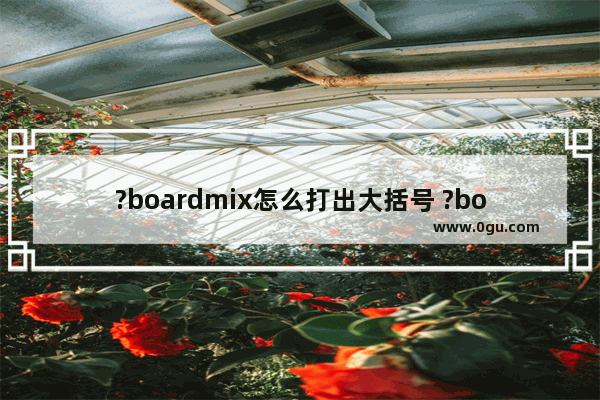 ?boardmix怎么打出大括号 ?boardmix绘制大括号的方法