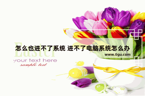 怎么也进不了系统 进不了电脑系统怎么办