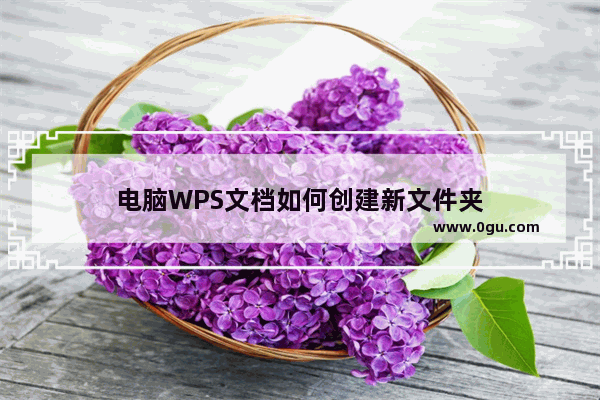 电脑WPS文档如何创建新文件夹