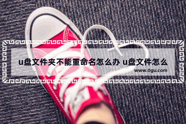 u盘文件夹不能重命名怎么办 u盘文件怎么不能重新命名