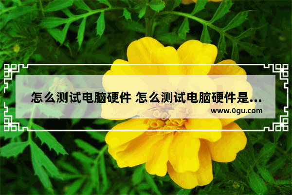 怎么测试电脑硬件 怎么测试电脑硬件是否正常