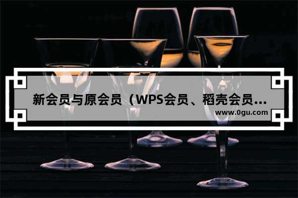 新会员与原会员（WPS会员、稻壳会员）的区别？