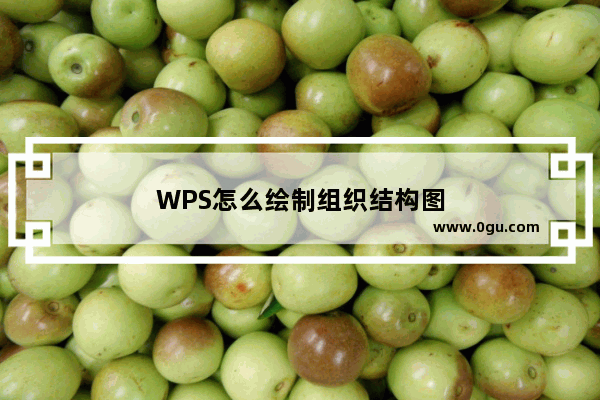 WPS怎么绘制组织结构图