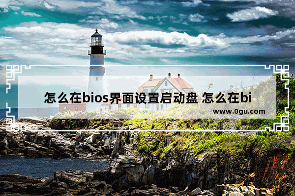 怎么在bios界面设置启动盘 怎么在bios里设置启动项