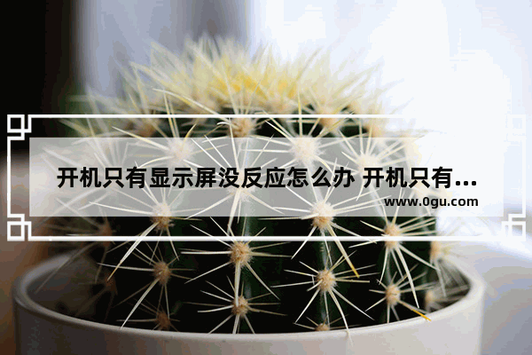 开机只有显示屏没反应怎么办 开机只有屏幕没有图标