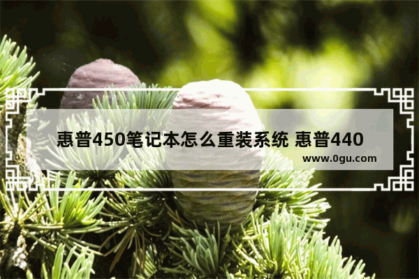 惠普450笔记本怎么重装系统 惠普440g5装win7