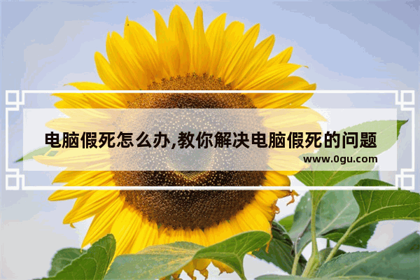 电脑假死怎么办,教你解决电脑假死的问题