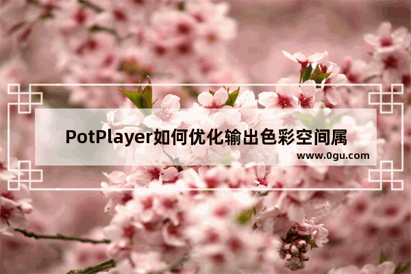 PotPlayer如何优化输出色彩空间属性