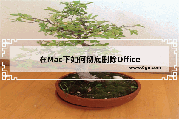 在Mac下如何彻底删除Office