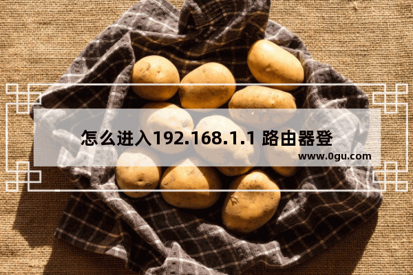 怎么进入192.168.1.1 路由器登陆界面