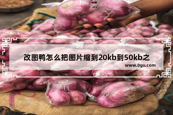 改图鸭怎么把图片缩到20kb到50kb之间 改图鸭把图片压缩小的方法