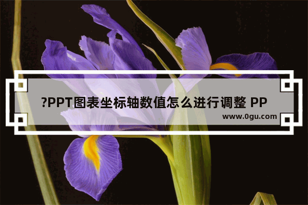 ?PPT图表坐标轴数值怎么进行调整 PPT中设置图表数值刻度的方法教程