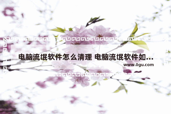 电脑流氓软件怎么清理 电脑流氓软件如何清理