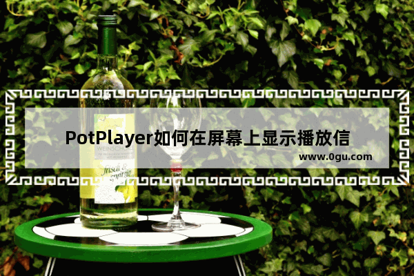 PotPlayer如何在屏幕上显示播放信息 PotPlayer在屏幕上显示播放信息的方法