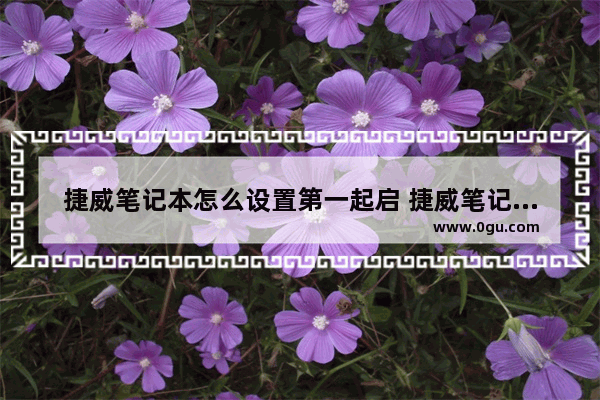 捷威笔记本怎么设置第一起启 捷威笔记本哪个键是优盘启动