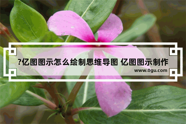 ?亿图图示怎么绘制思维导图 亿图图示制作思维导图的方法教程
