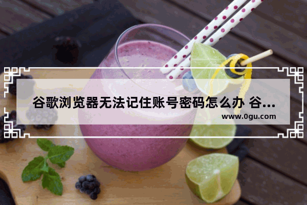 谷歌浏览器无法记住账号密码怎么办 谷歌浏览器设置记住账号密码的方法