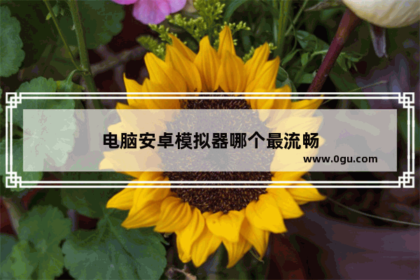 电脑安卓模拟器哪个最流畅