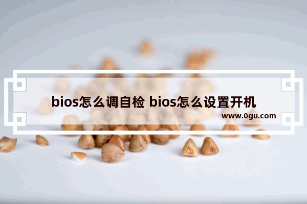 bios怎么调自检 bios怎么设置开机自检