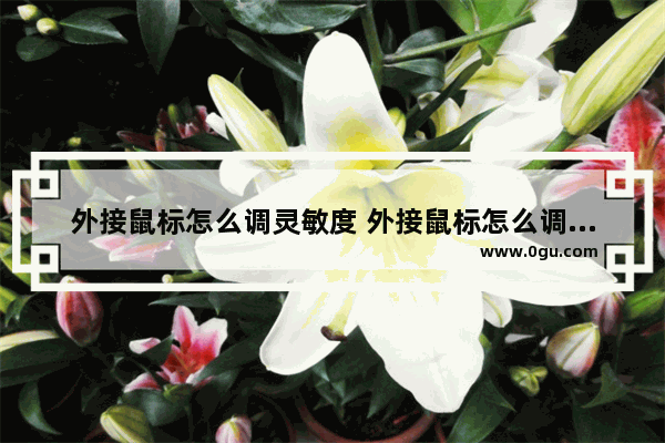 外接鼠标怎么调灵敏度 外接鼠标怎么调灵敏度高