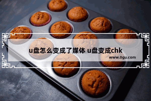 u盘怎么变成了媒体 u盘变成chk