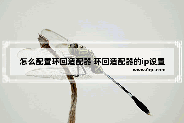 怎么配置环回适配器 环回适配器的ip设置